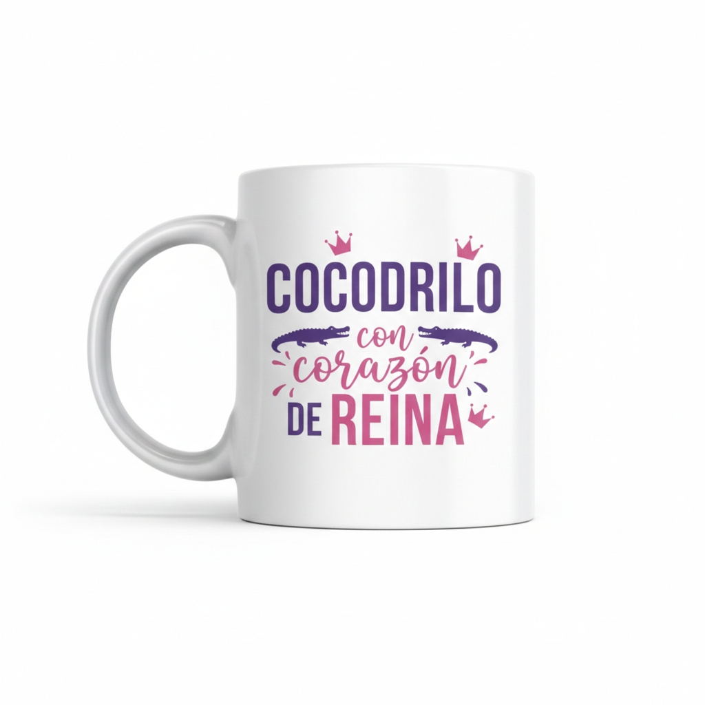 Taza Row Esports Queen Croc