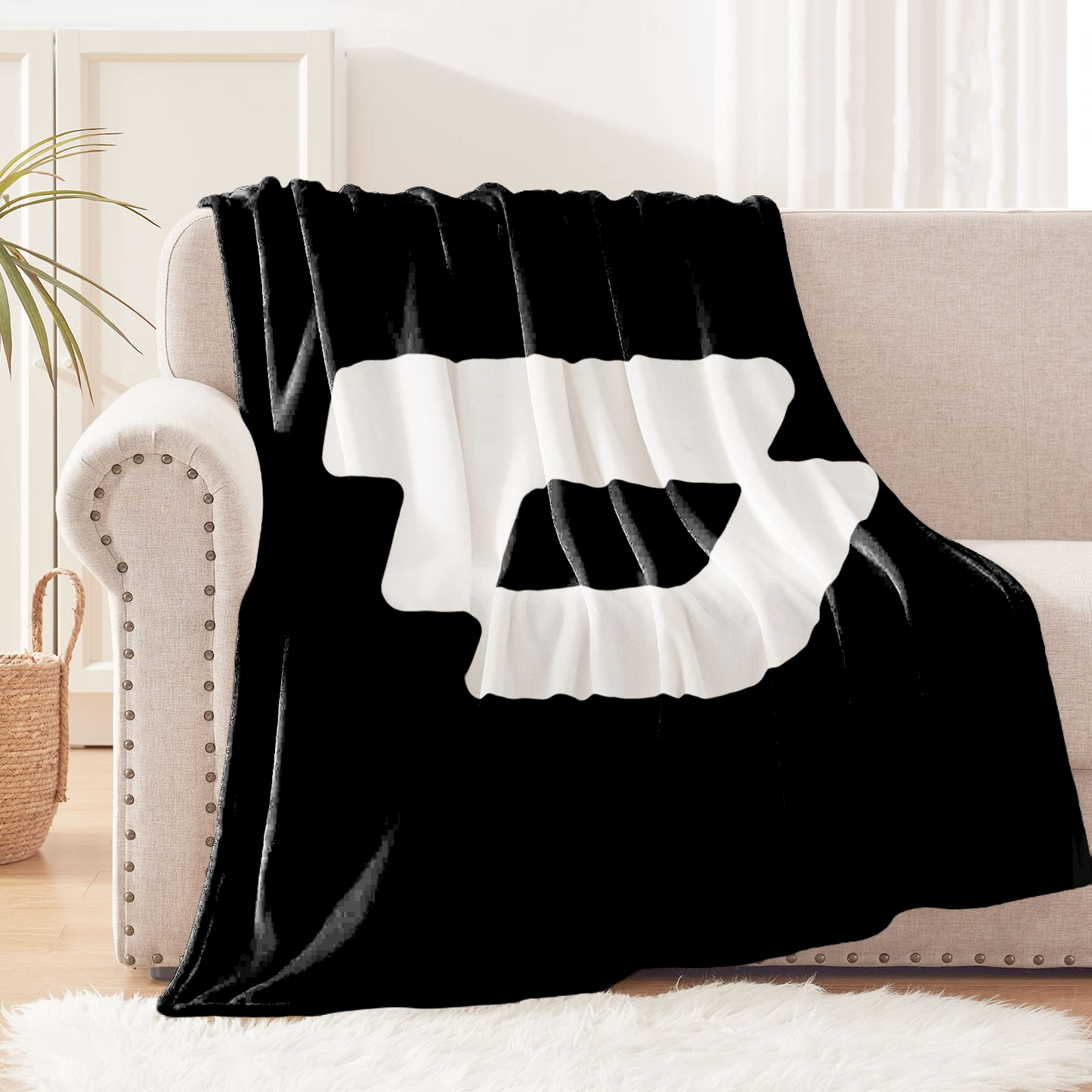 Manta de Tela Polar, Poliéster de 1.10 x 1.60 cm Delta Force