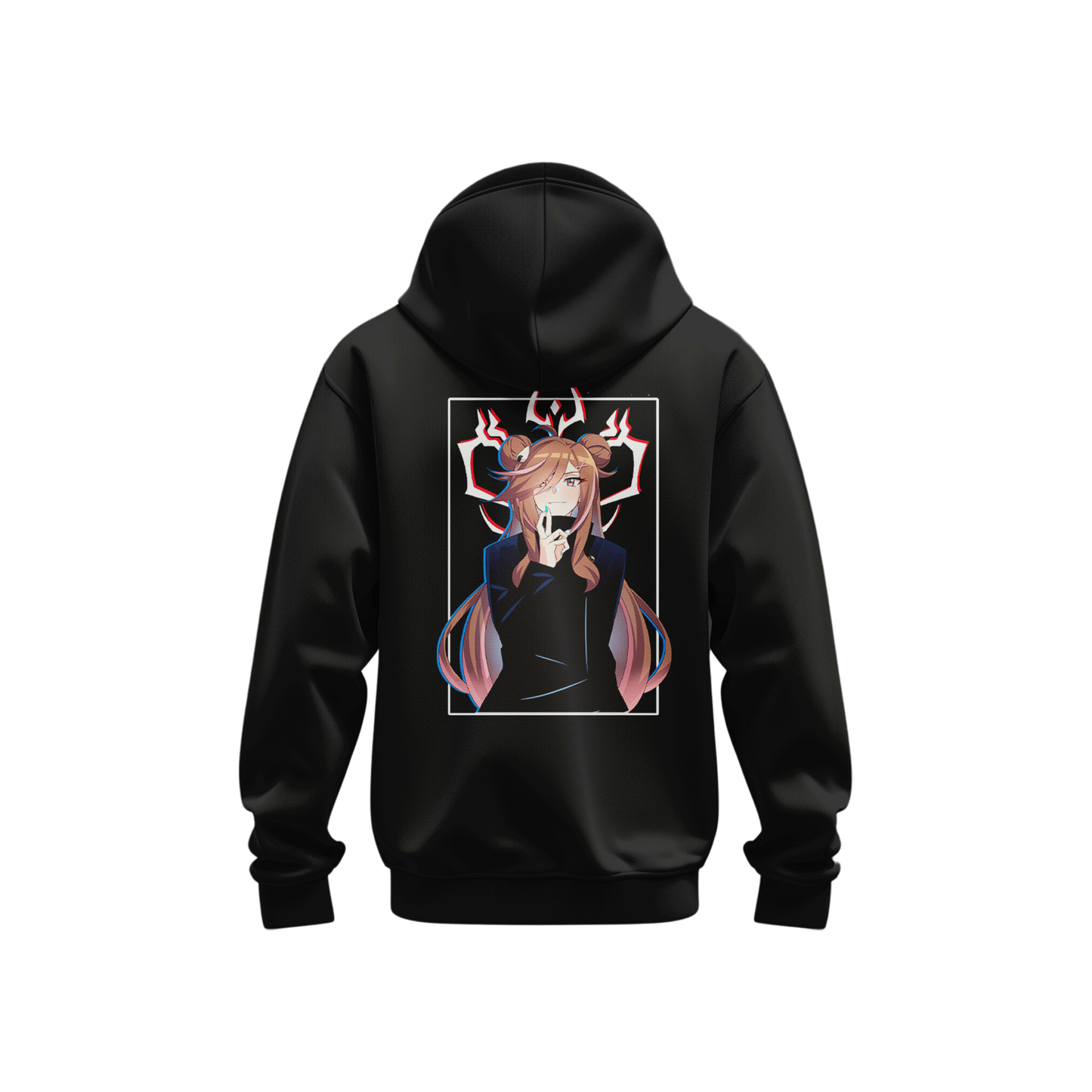 Hoodie jujutsu x renrize (black) - anime