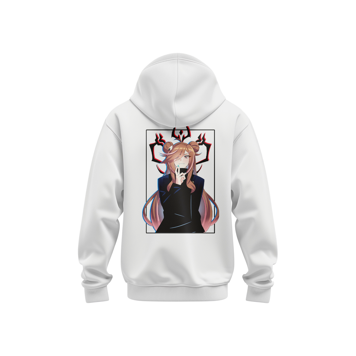 Hoodie jujutsu x renrize (white) - anime