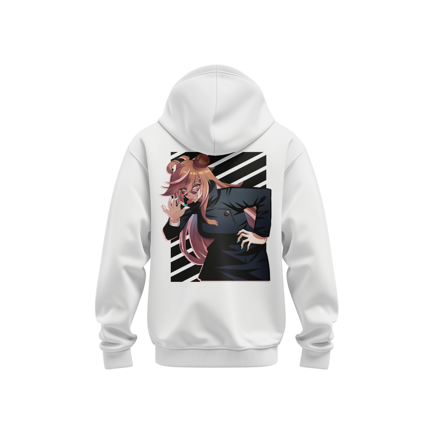 Hoodie gojo x renrize (white) - anime