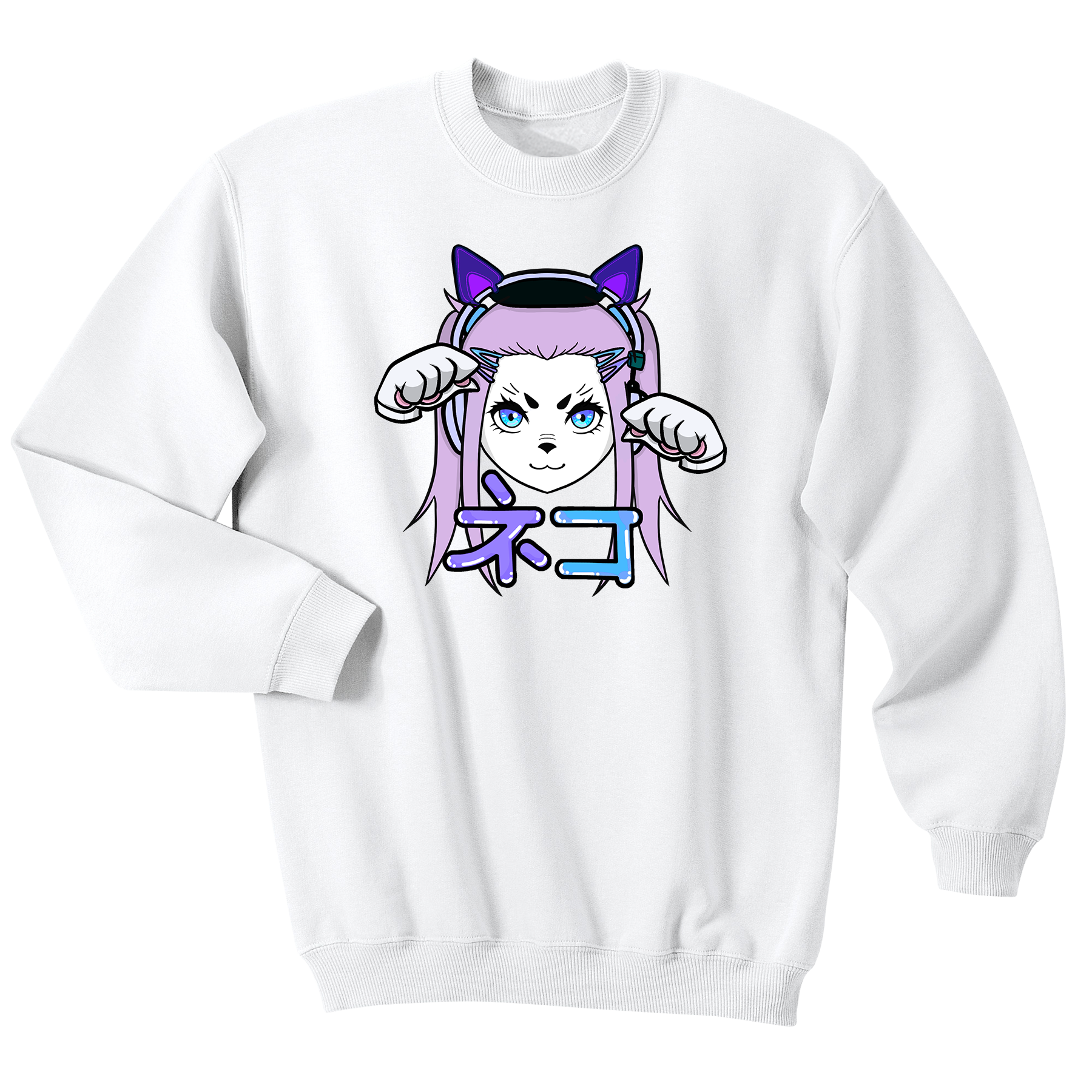 SUDADERA LITCHI NEKO M Streamerch