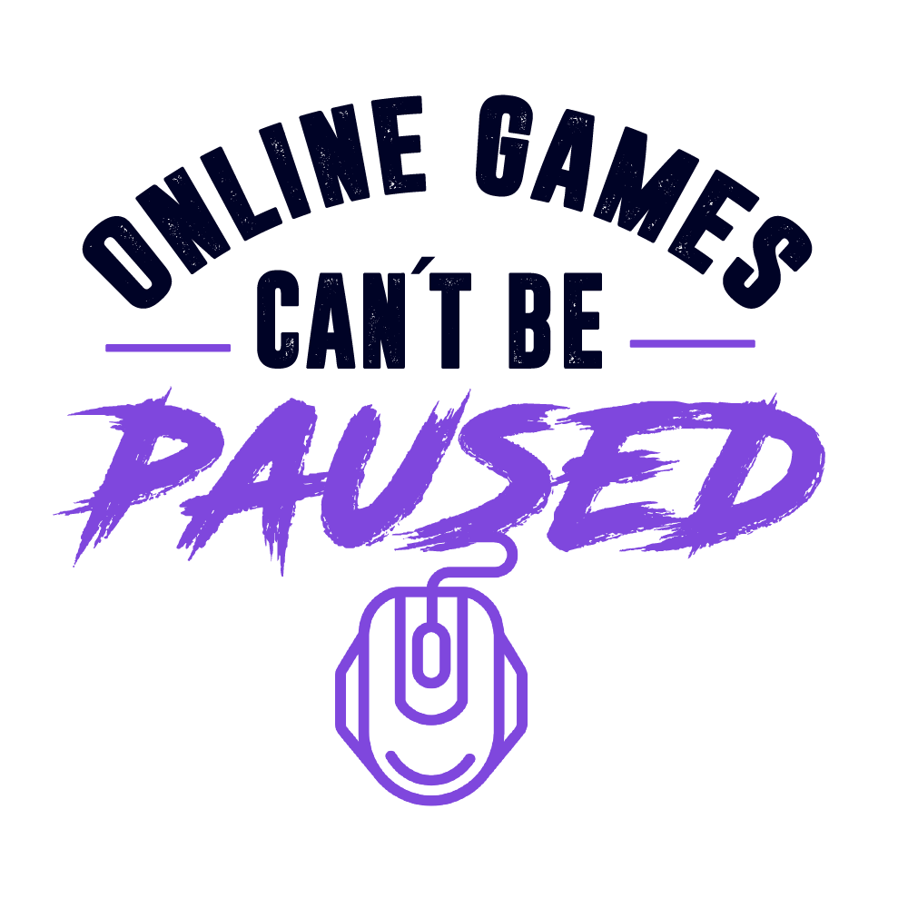 PLAYERA CANT BE PAUSED - Streamerch