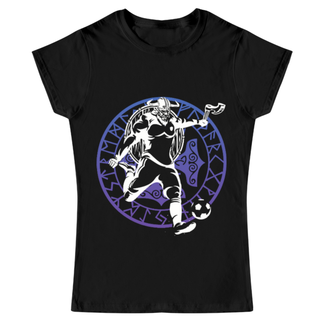 WEREVERWERO SOCCER VIKING WOMEN'S T-SHIRT