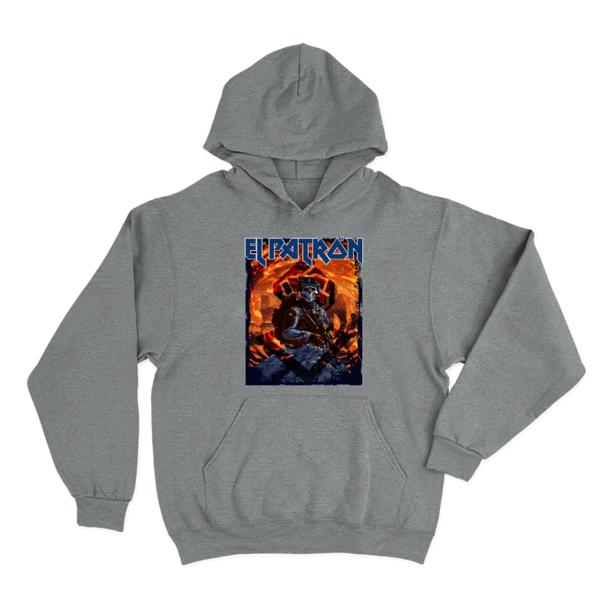 Alkapone the Iron Maiden pattern