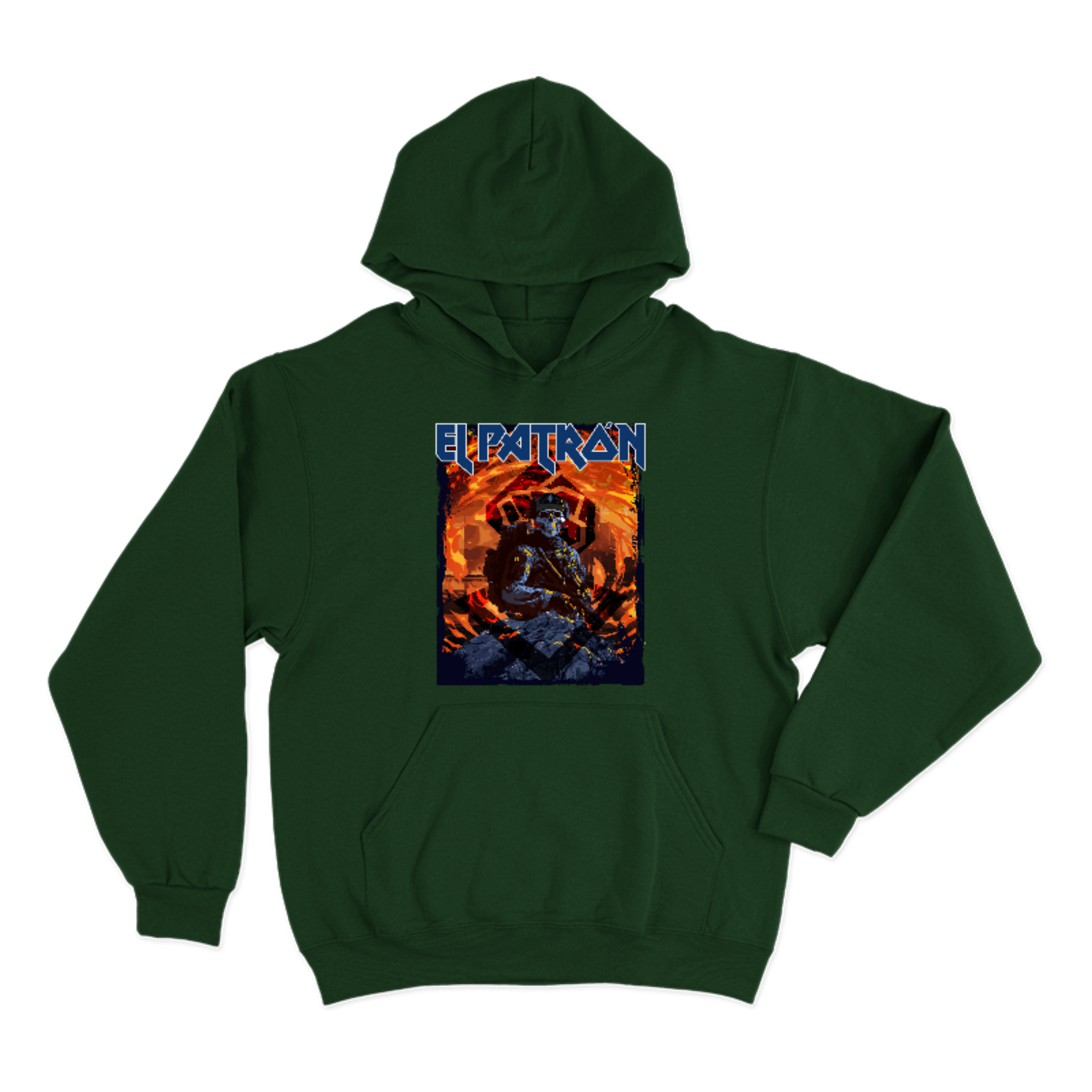 Alkapone the Iron Maiden pattern