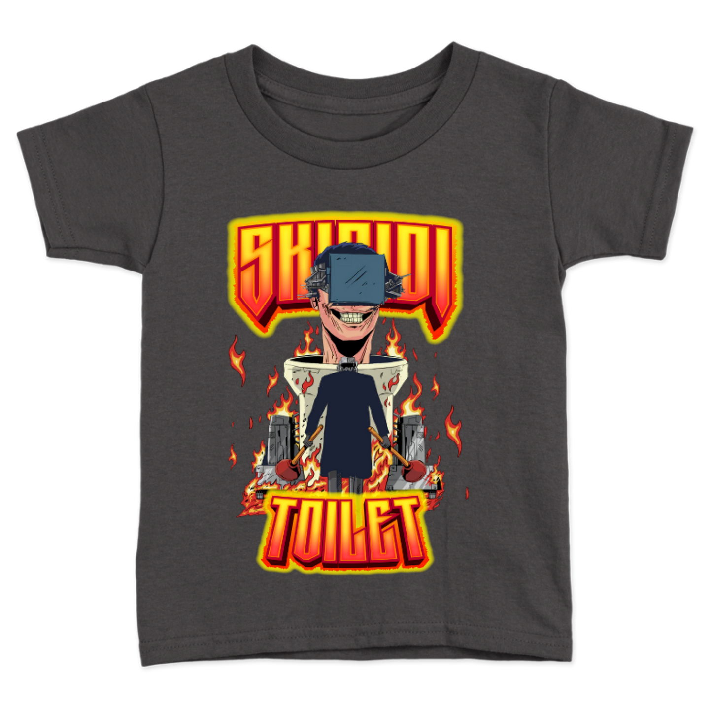 PLAYERA PARA NIÑOS UNISEX SKIBIDI TOILETS WARS