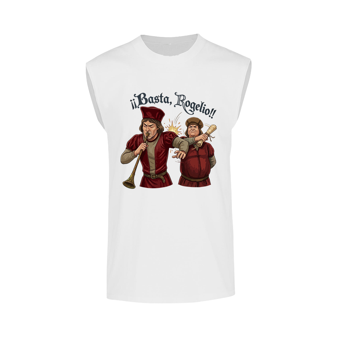 Tanktop Shrek "¿Basta Rogelio" – Diseño Meme