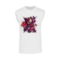 Playera Sin Mangas Dan Da Dan Momo Ayase y Turbo Gato