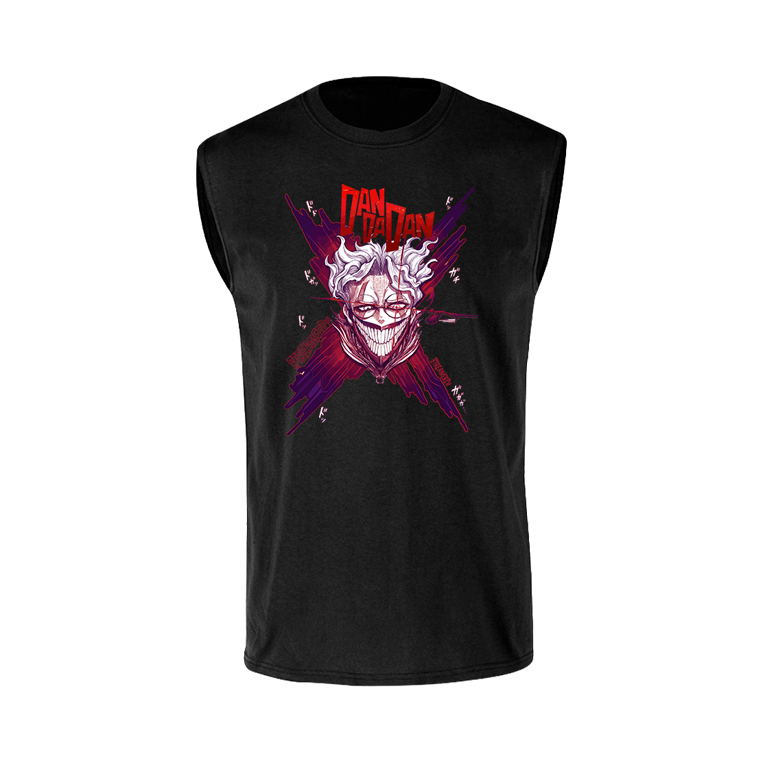 Camiseta Tank Top Dan Da Dan Yokai Mask