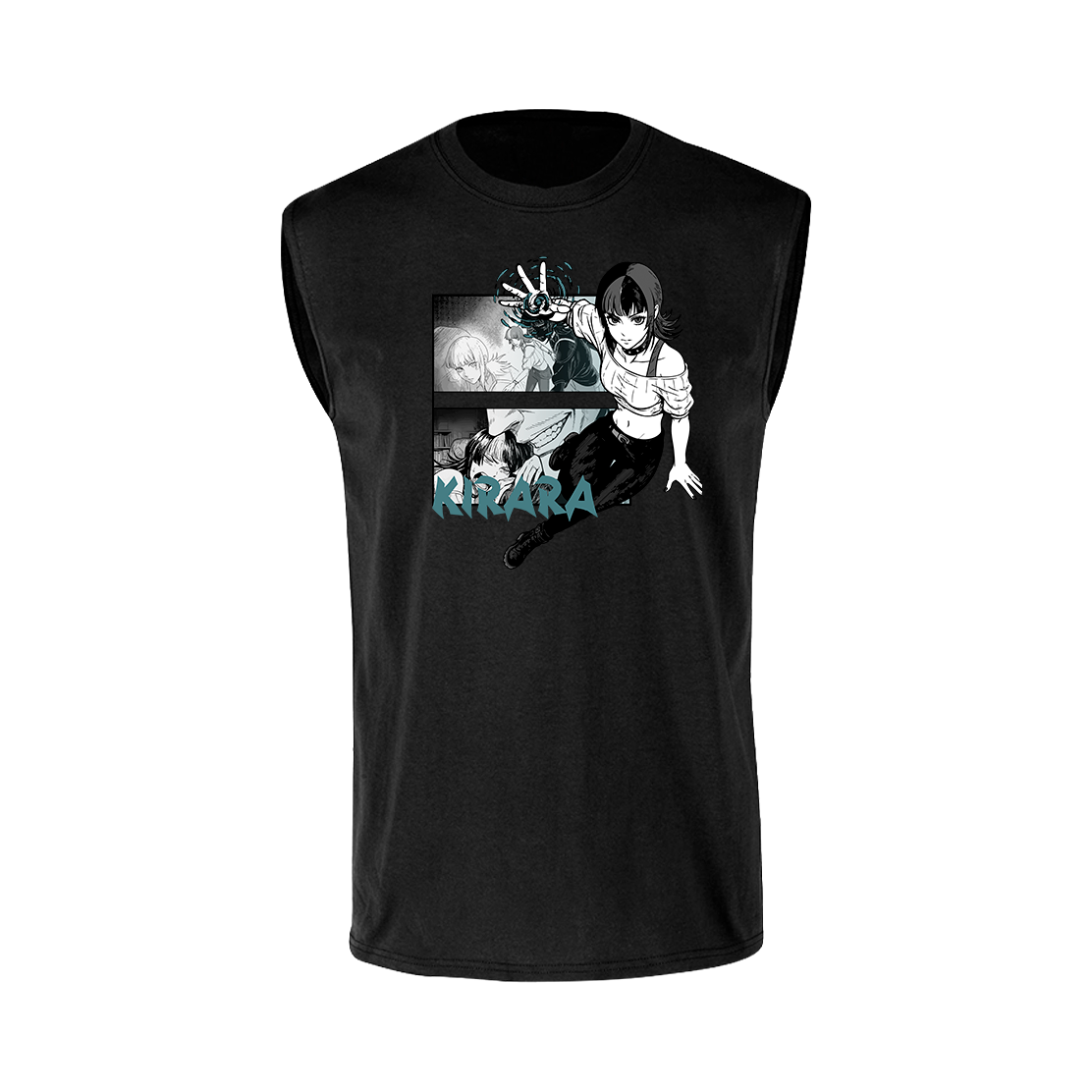 Camiseta Tank Top Kirara Jujutsu Kaisen Diseño Manga