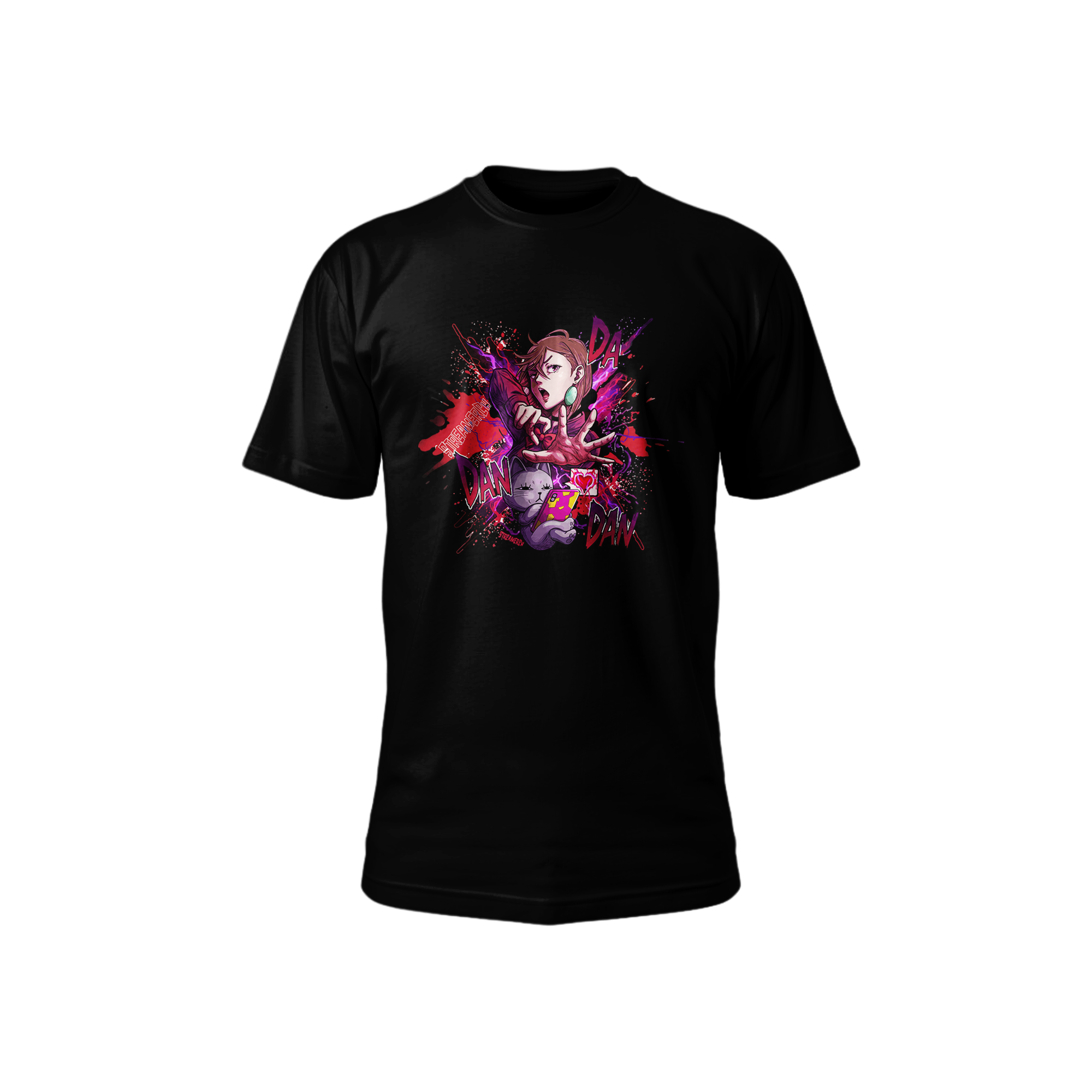 Playera Anime Dan Da Dan Momo y Turbo Granny
