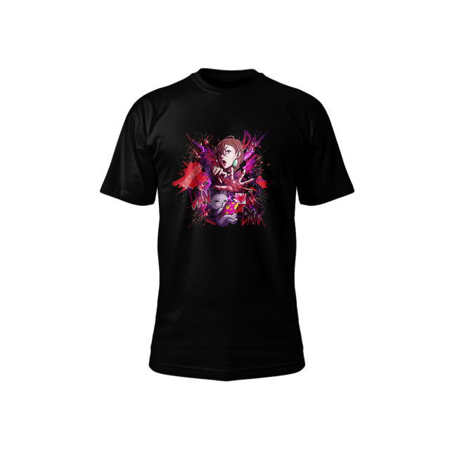 Anime T-shirt Dan Da Dan Momo and Turbo Granny
