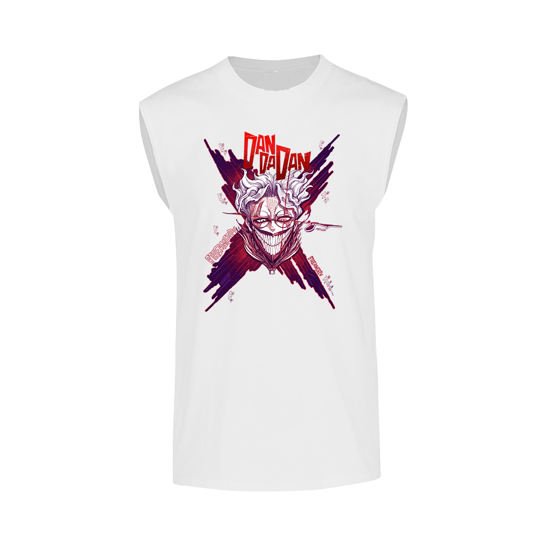 Camiseta Tank Top Dan Da Dan Yokai Mask
