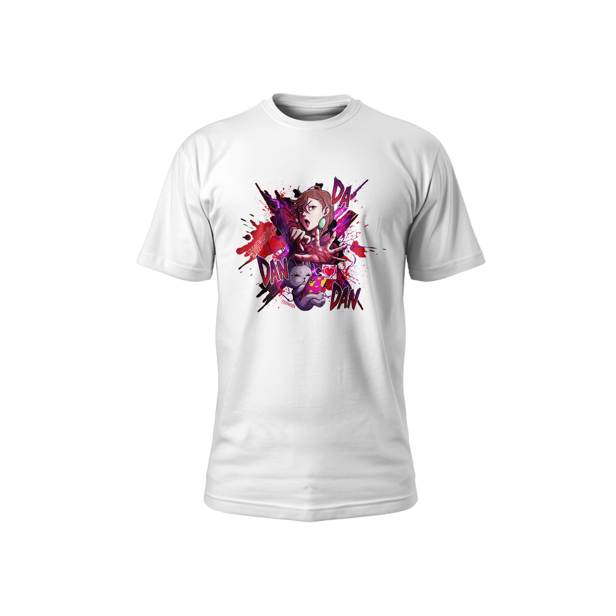 Playera Anime Dan Da Dan Momo y Turbo Granny