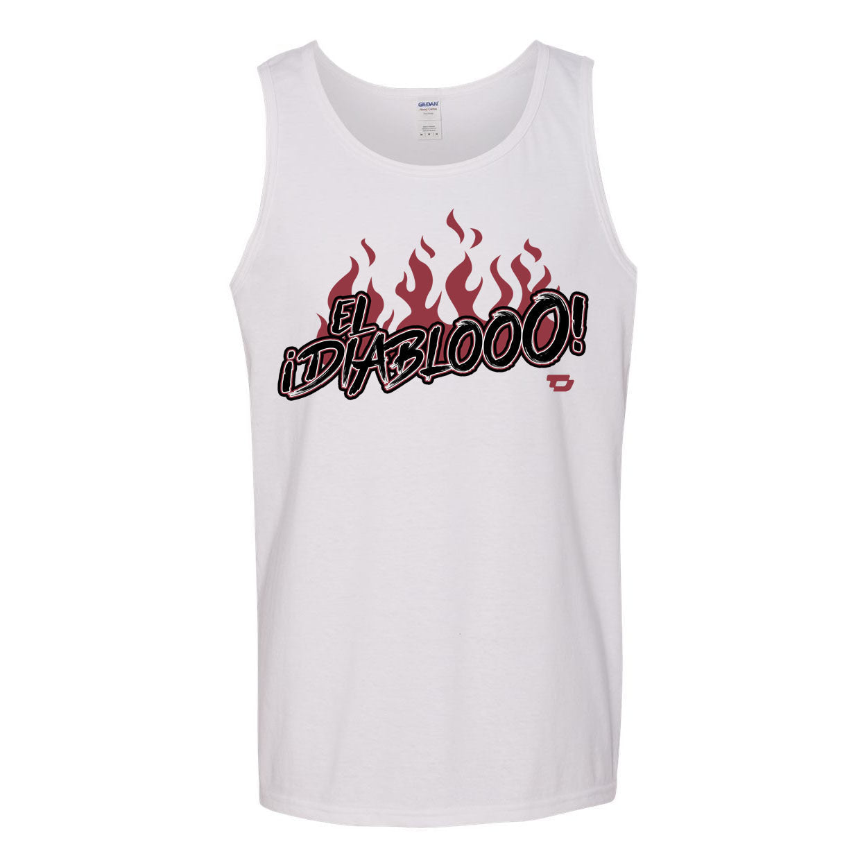DELTA THE DEVIL TANK TOP T-SHIRT 