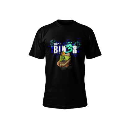 Playera Hombre Cumple Bin3r Negro