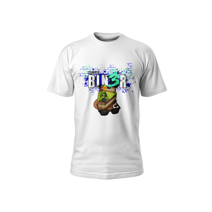 Playera Hombre Cumple Bin3r Blanco