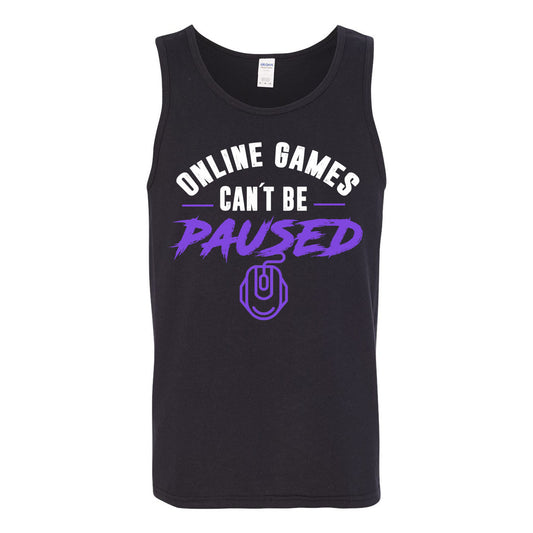 CAMISETA TANK TOP CANT BE PAUSED