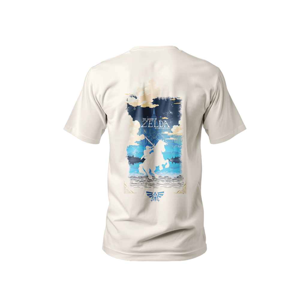 Playera Héroe de Hyrule – Back Print Edition 40° Aniversario