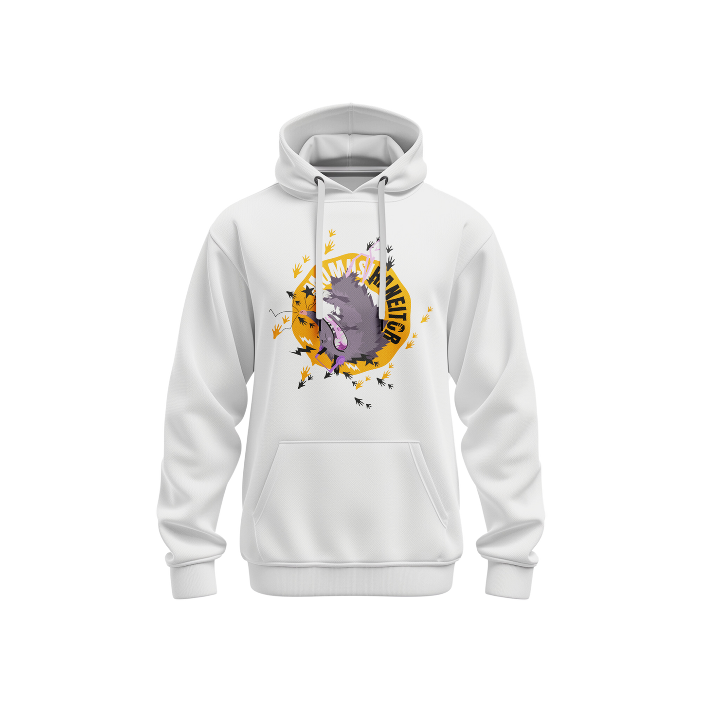 Hoodie Yellow Circle Mumusi