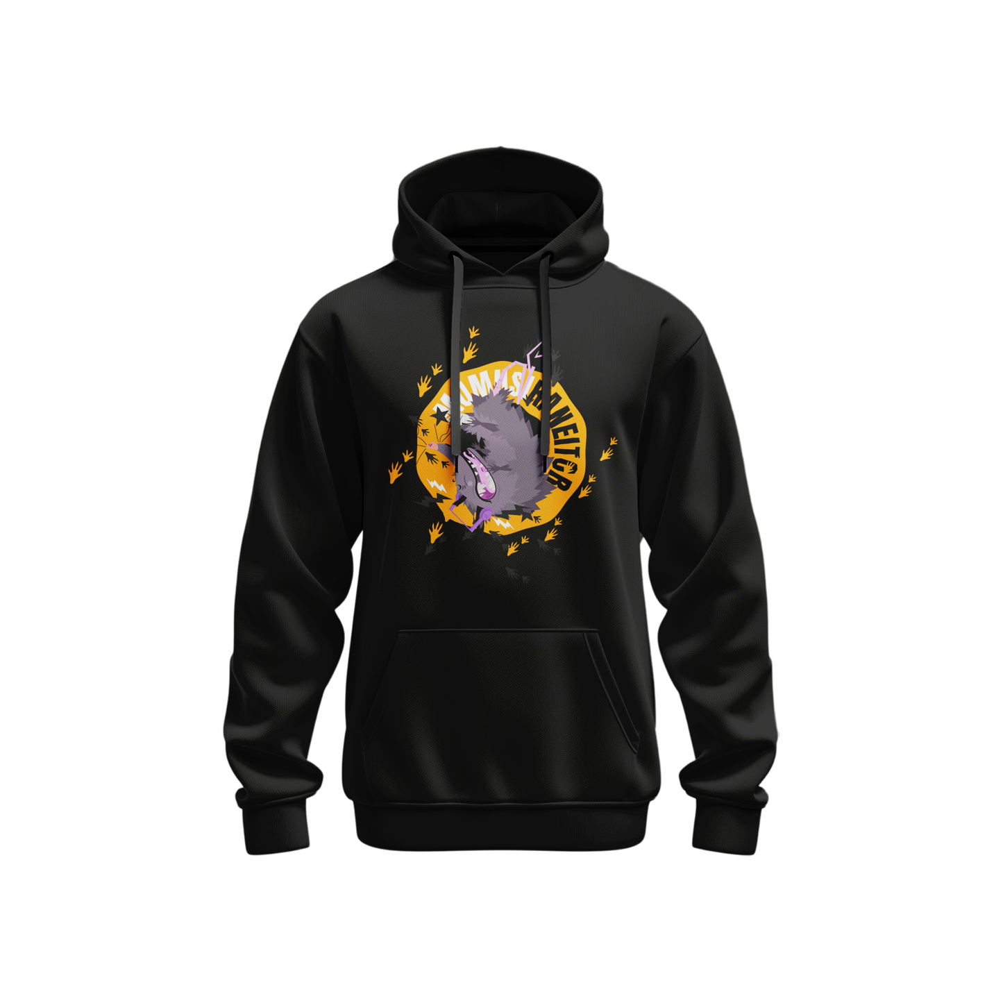 Hoodie Yellow Circle Mumusi