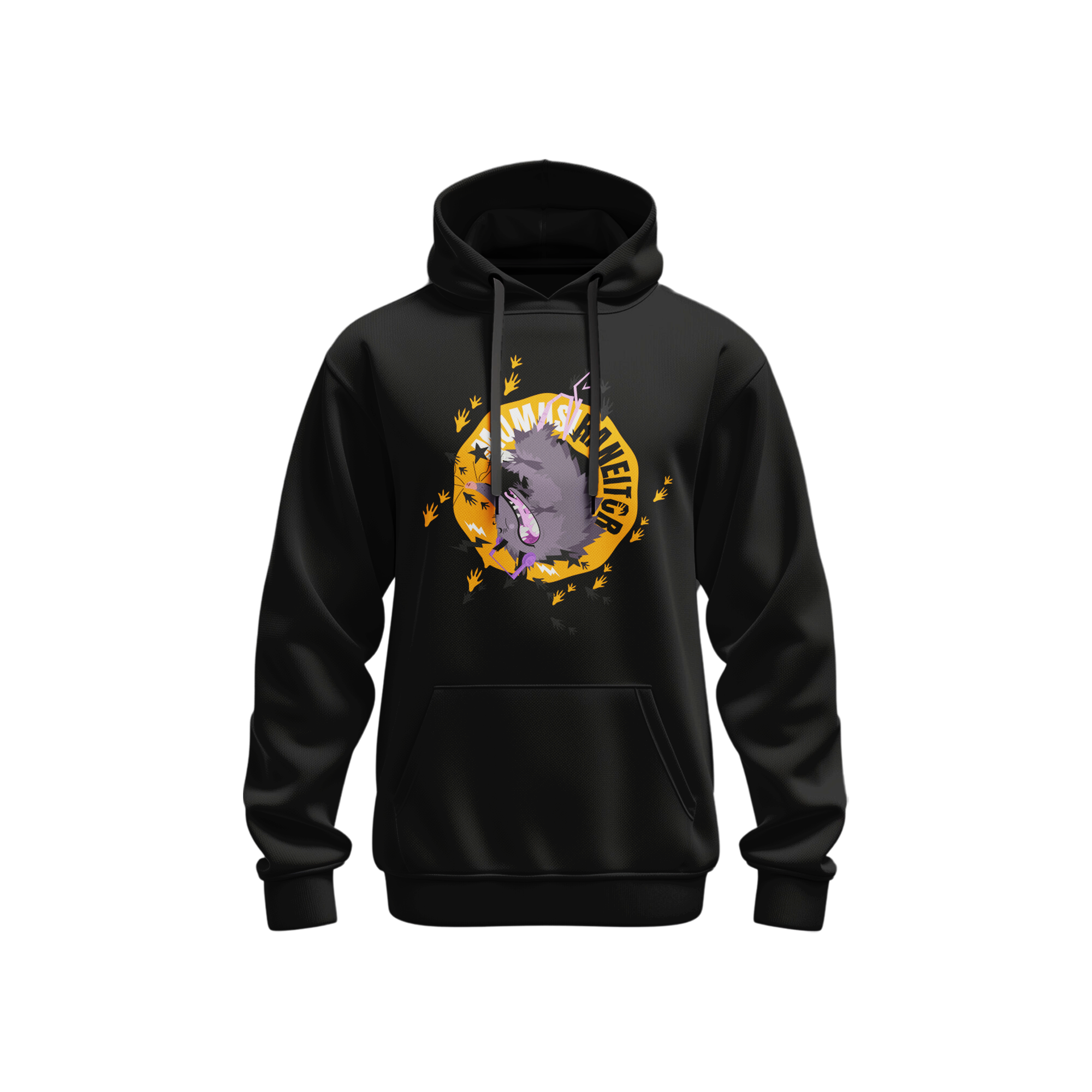 Hoodie Yellow Circle Mumusi