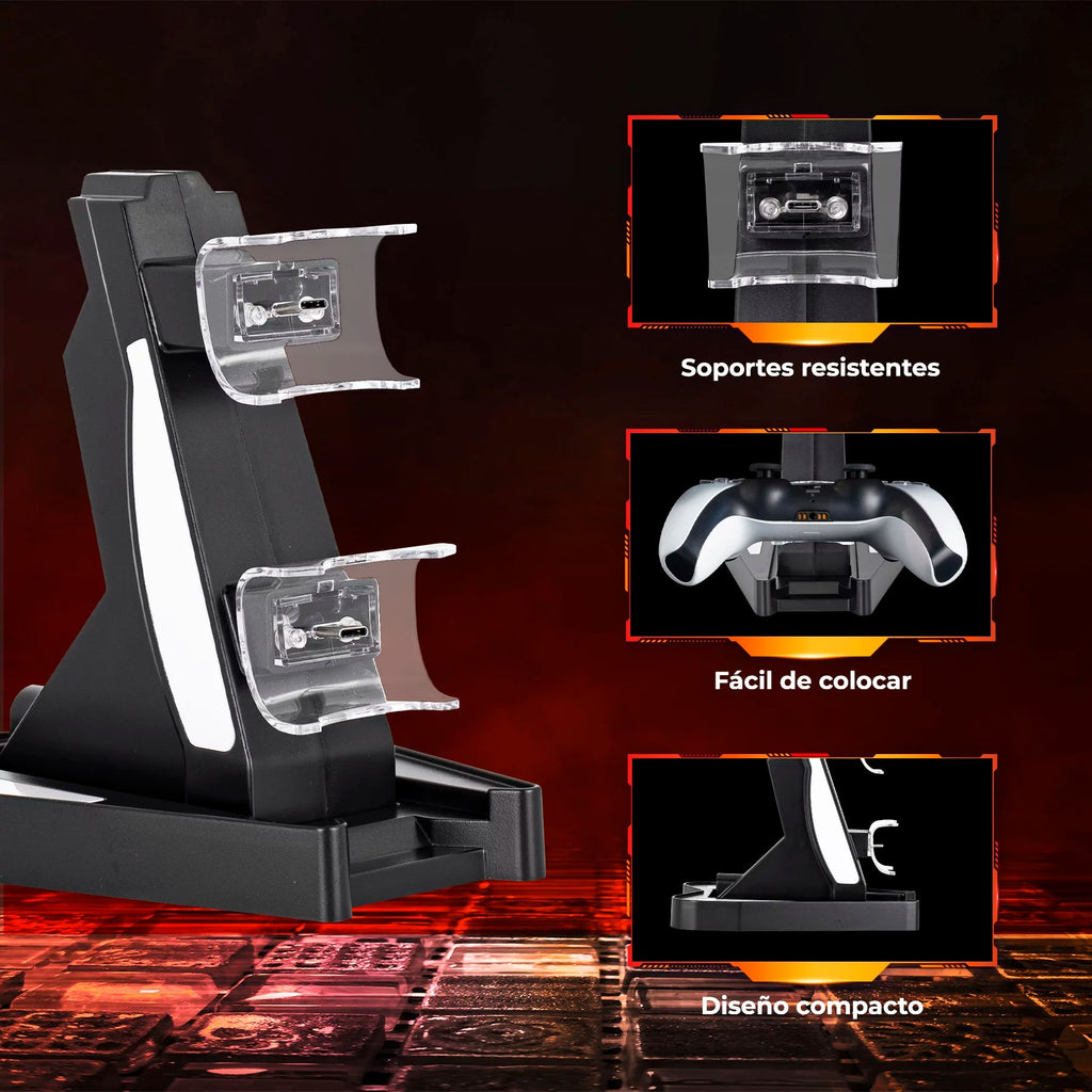 Dual Charger for PlayStation Controllers