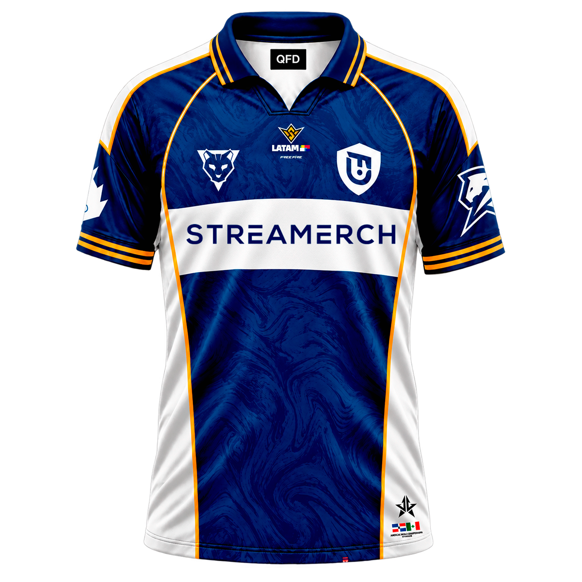 Jersey Free Fire World Latam Quisqueya