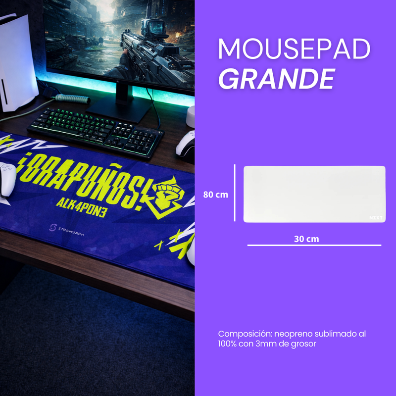 Size chart for Mousepad room - renrize
