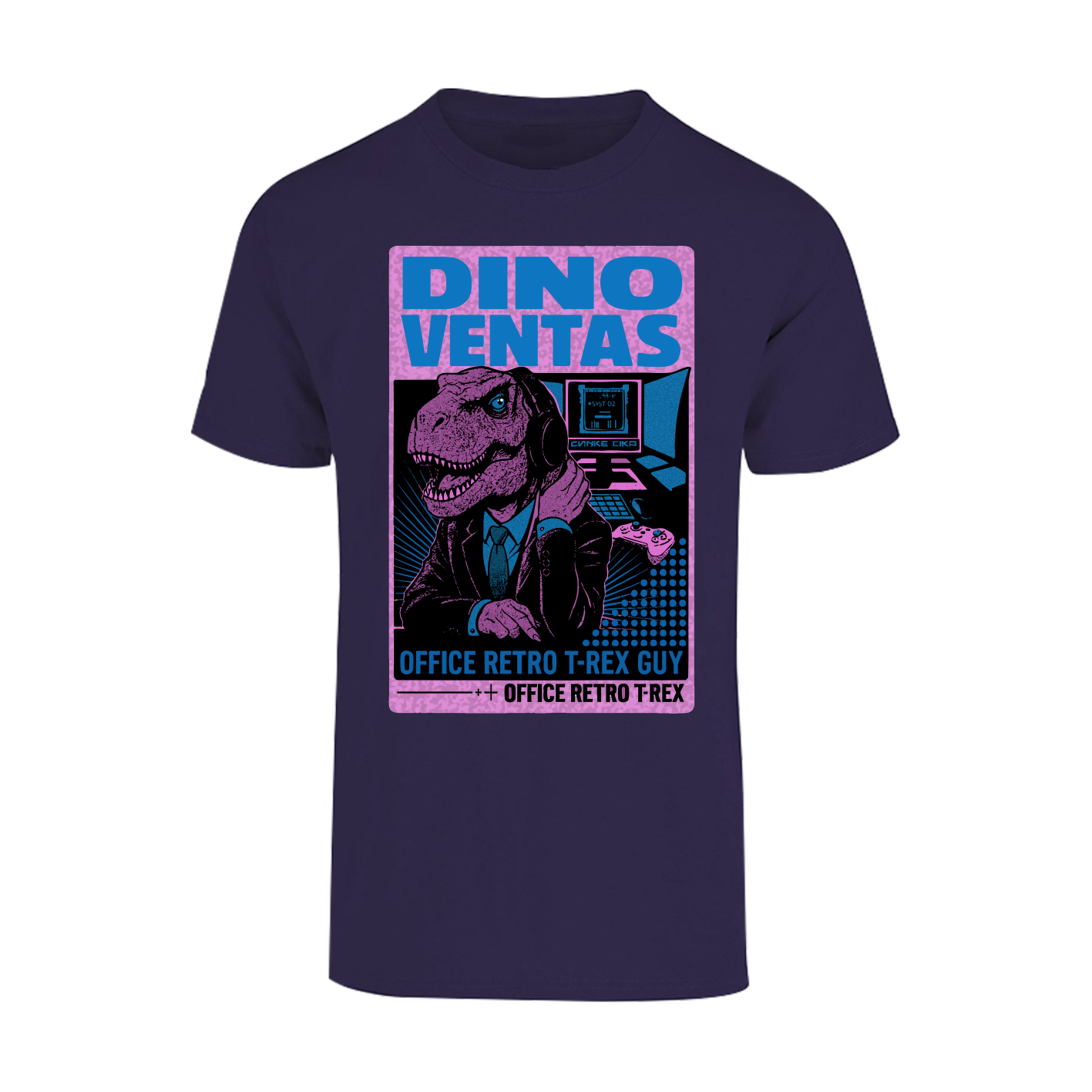 Dino Sales Office Retro Rex Guys