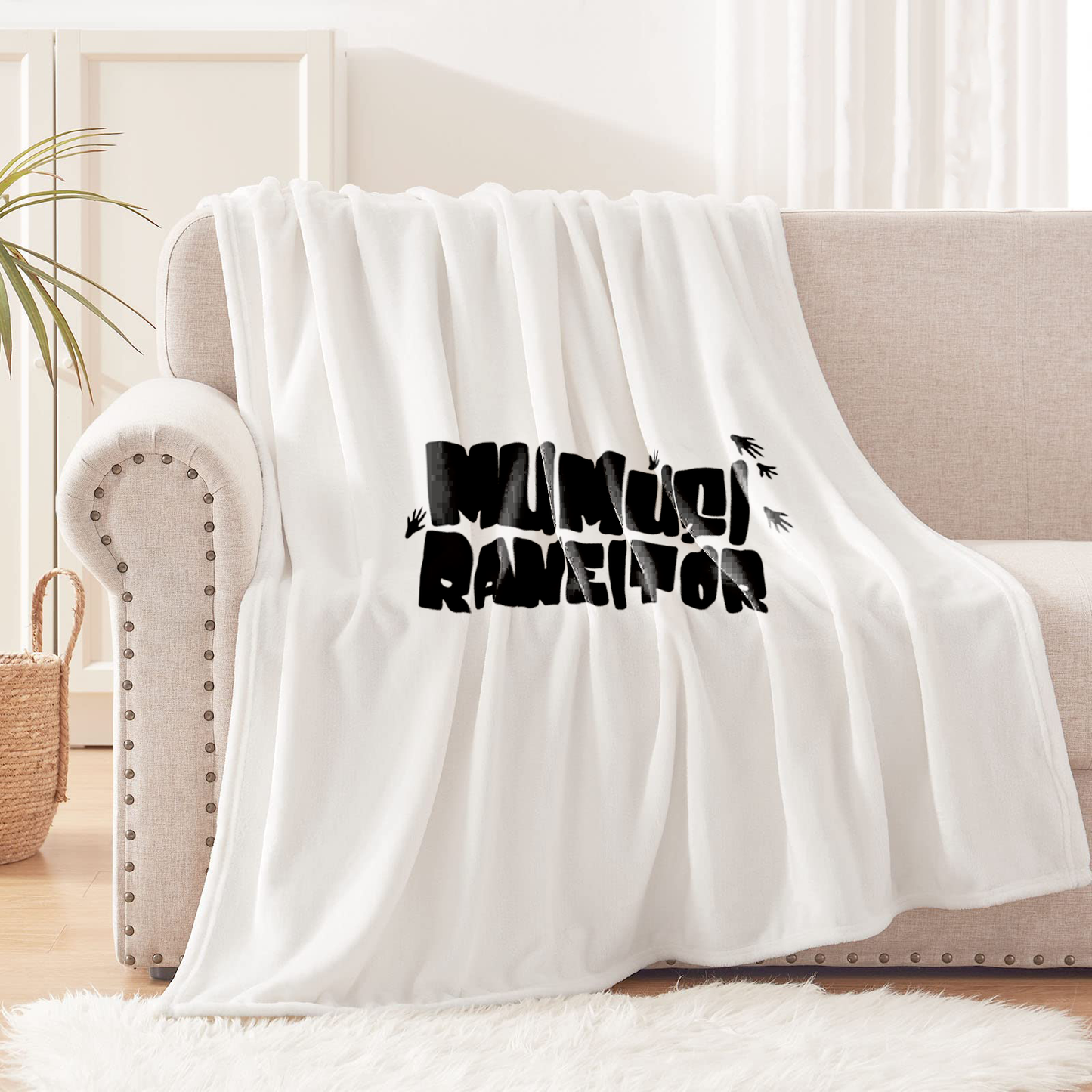 Manta de Tela Polar, Poliéster de 1.10 x 1.60 cm Mumusiraneitor