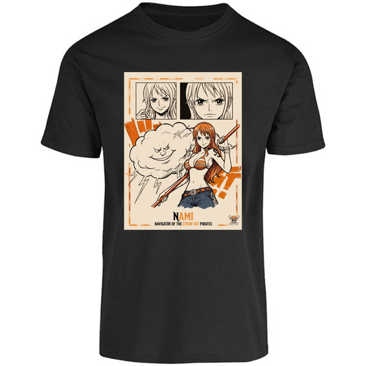 Playera Anime Nami One Piece Manga Unisex