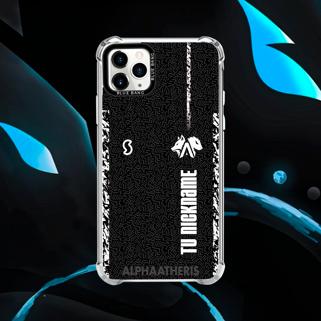 Alpha Atheris holographic cell phone case