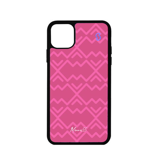 Funda para celulares sublimada Heart Pink Maura55
