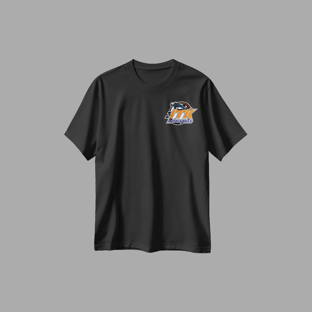 Playera Hombre Logo Rrk Motorsports Blanca