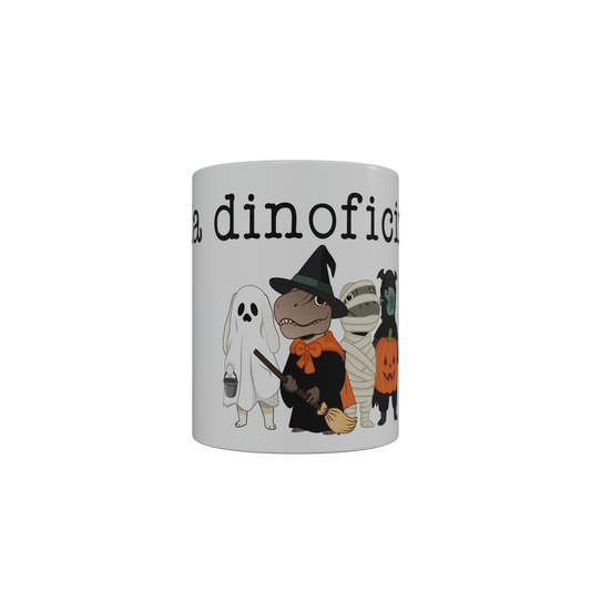 Taza Rex Tv La Dinoficina Halloween