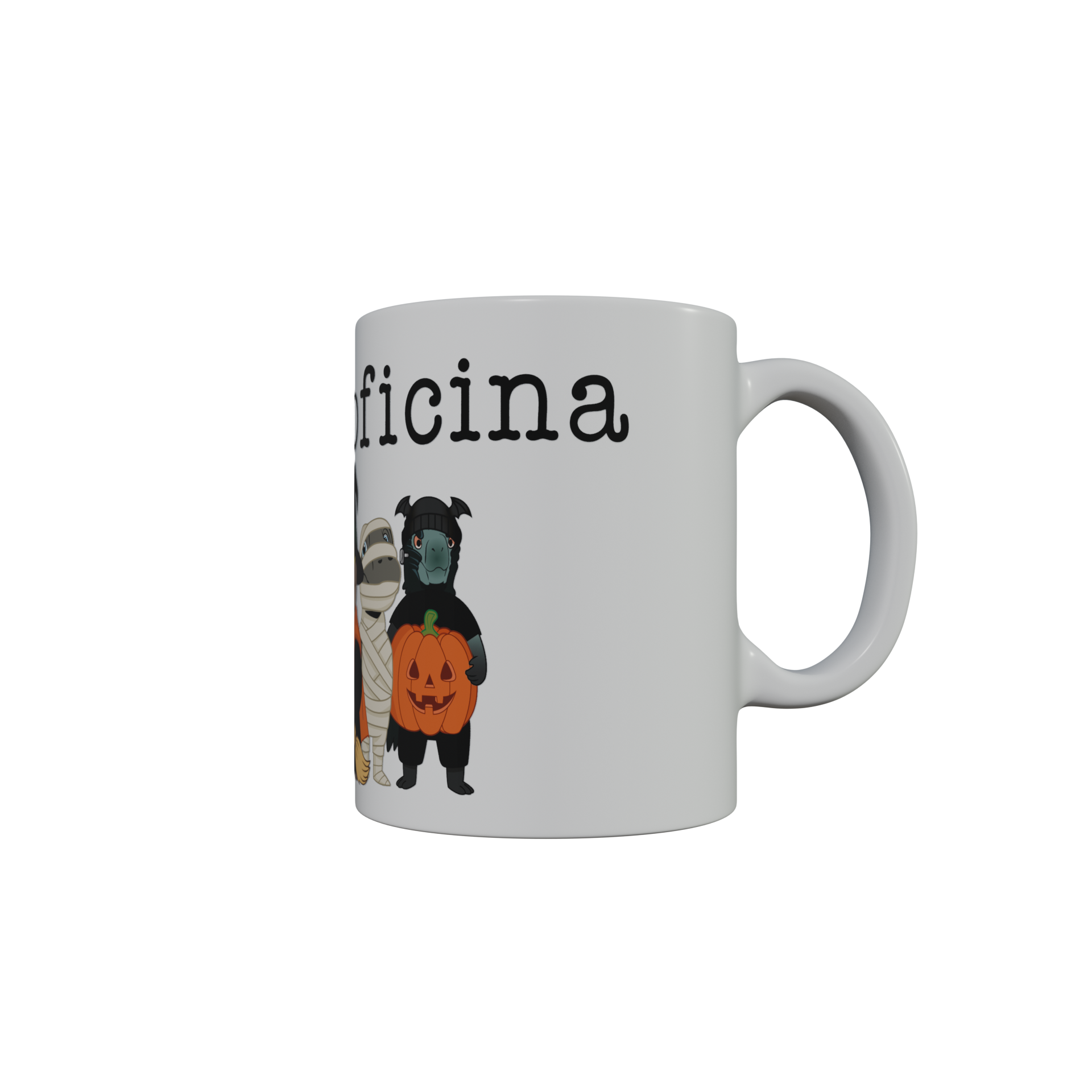 Rex TV Mug The Dino Office Halloween