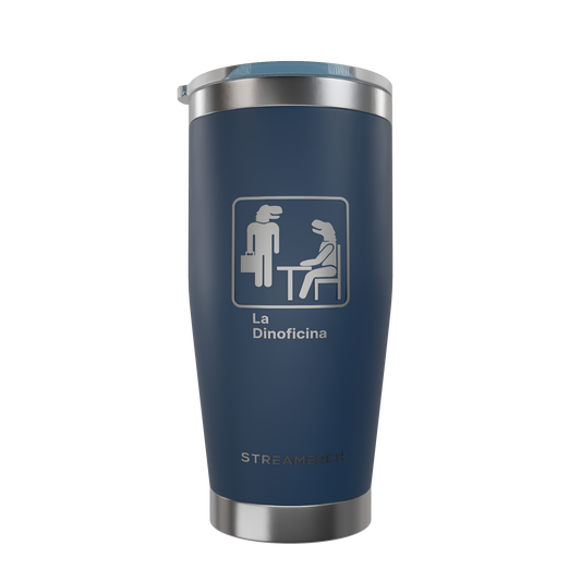 Termo termico 20 oz azul la dinoficina