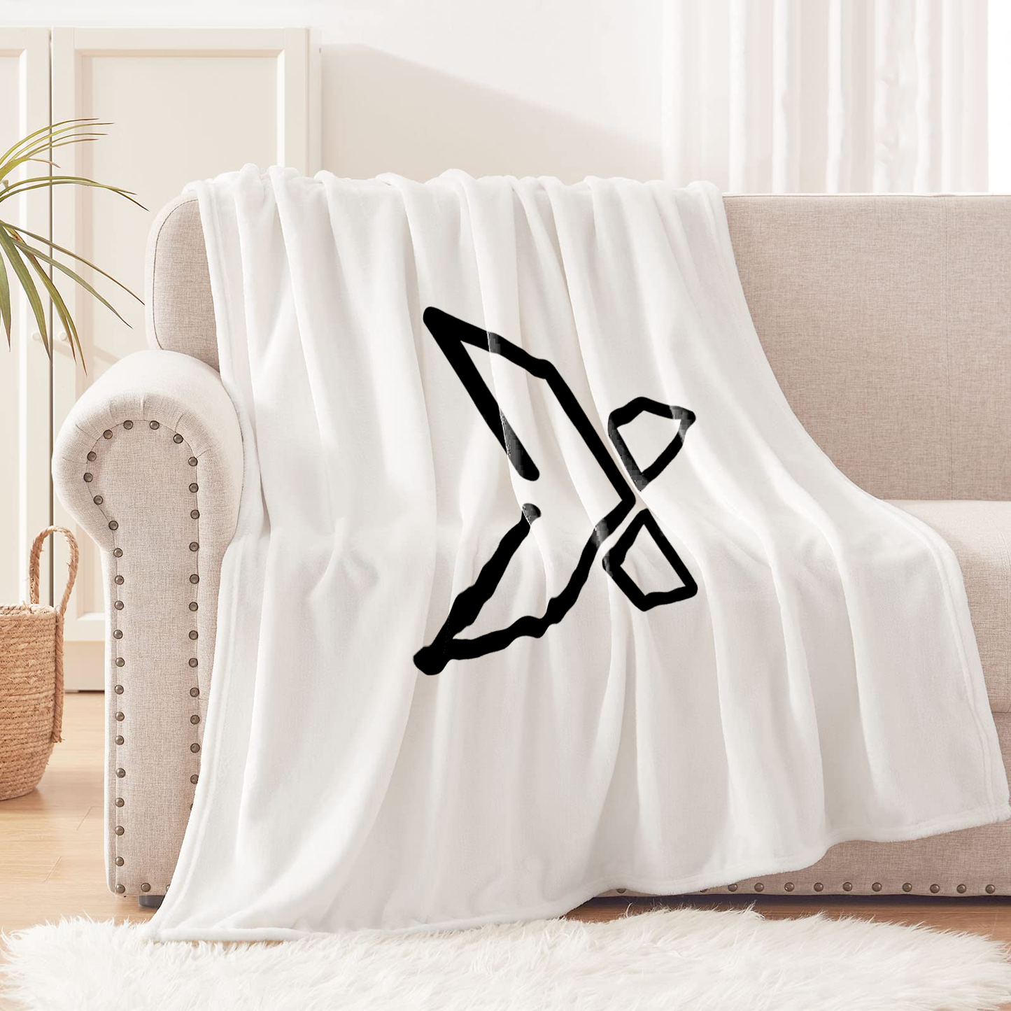 Manta de Tela Polar, Poliéster de 1.10 x 1.60 cm XimmeZam