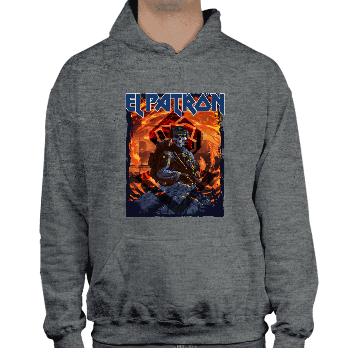 Alkapone the Iron Maiden pattern