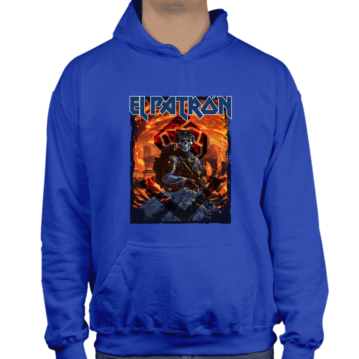 Alkapone the Iron Maiden pattern