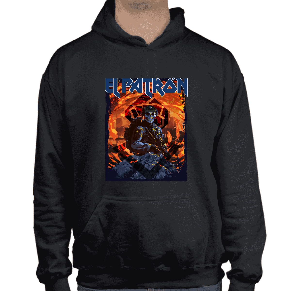 Alkapone the Iron Maiden pattern