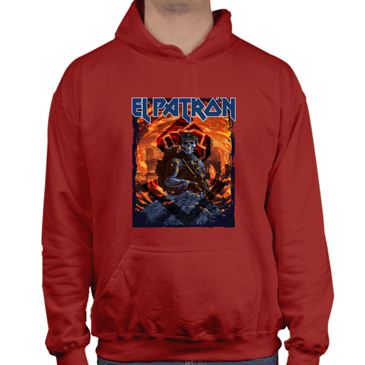 Alkapone the Iron Maiden pattern