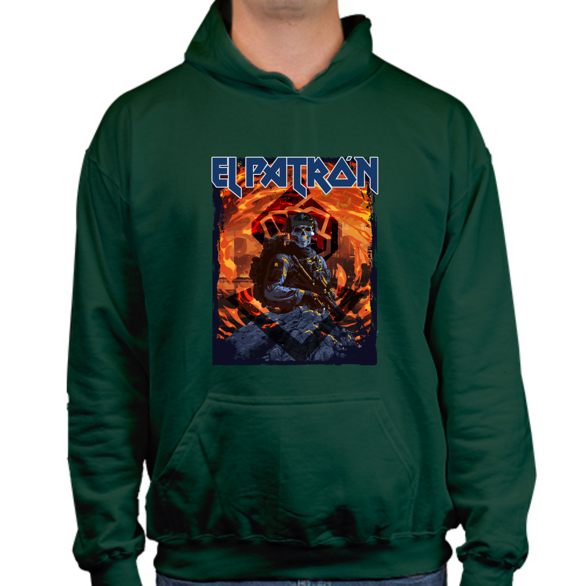 Alkapone the Iron Maiden pattern