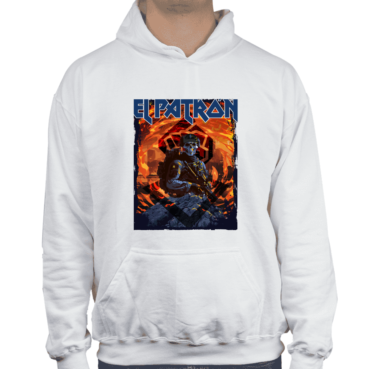 Alkapone the Iron Maiden pattern