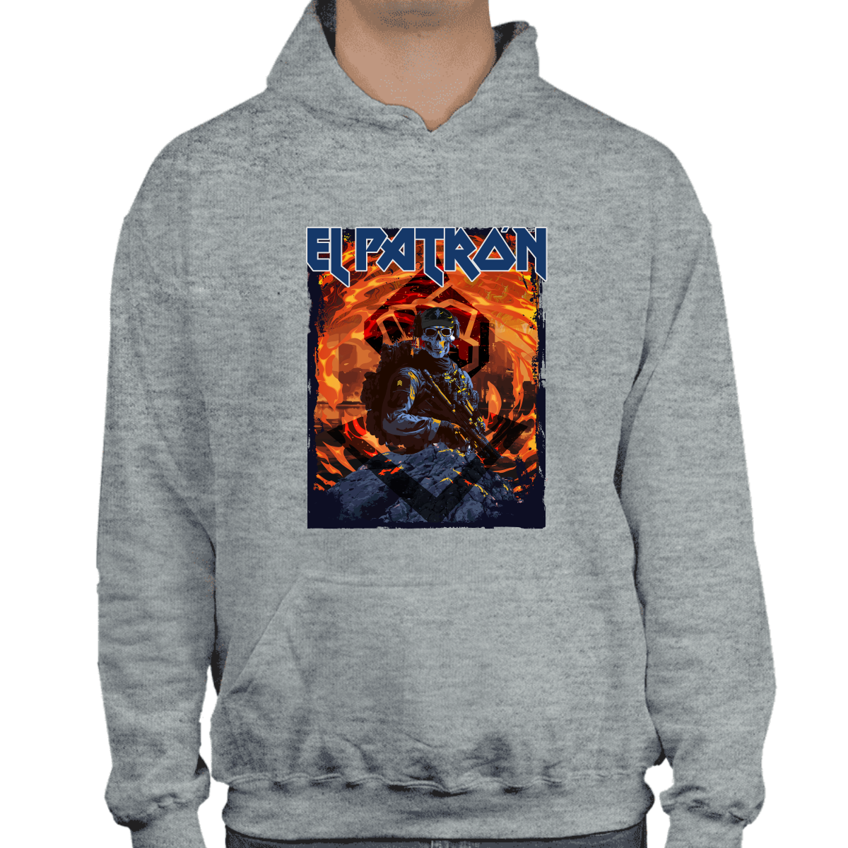 Alkapone the Iron Maiden pattern