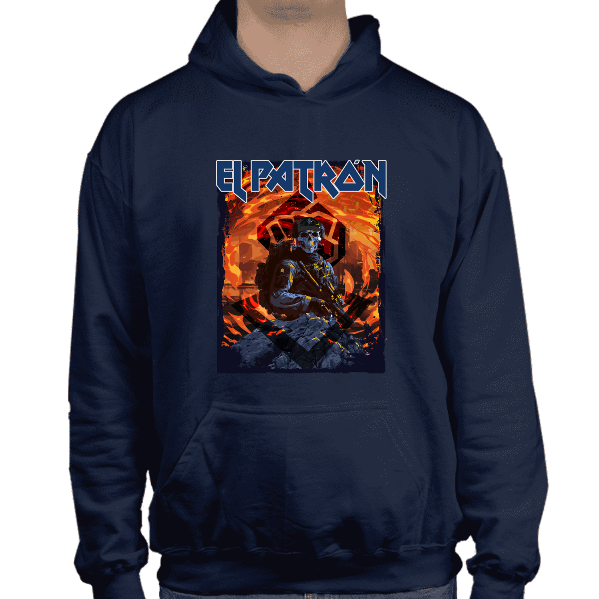 Alkapone the Iron Maiden pattern