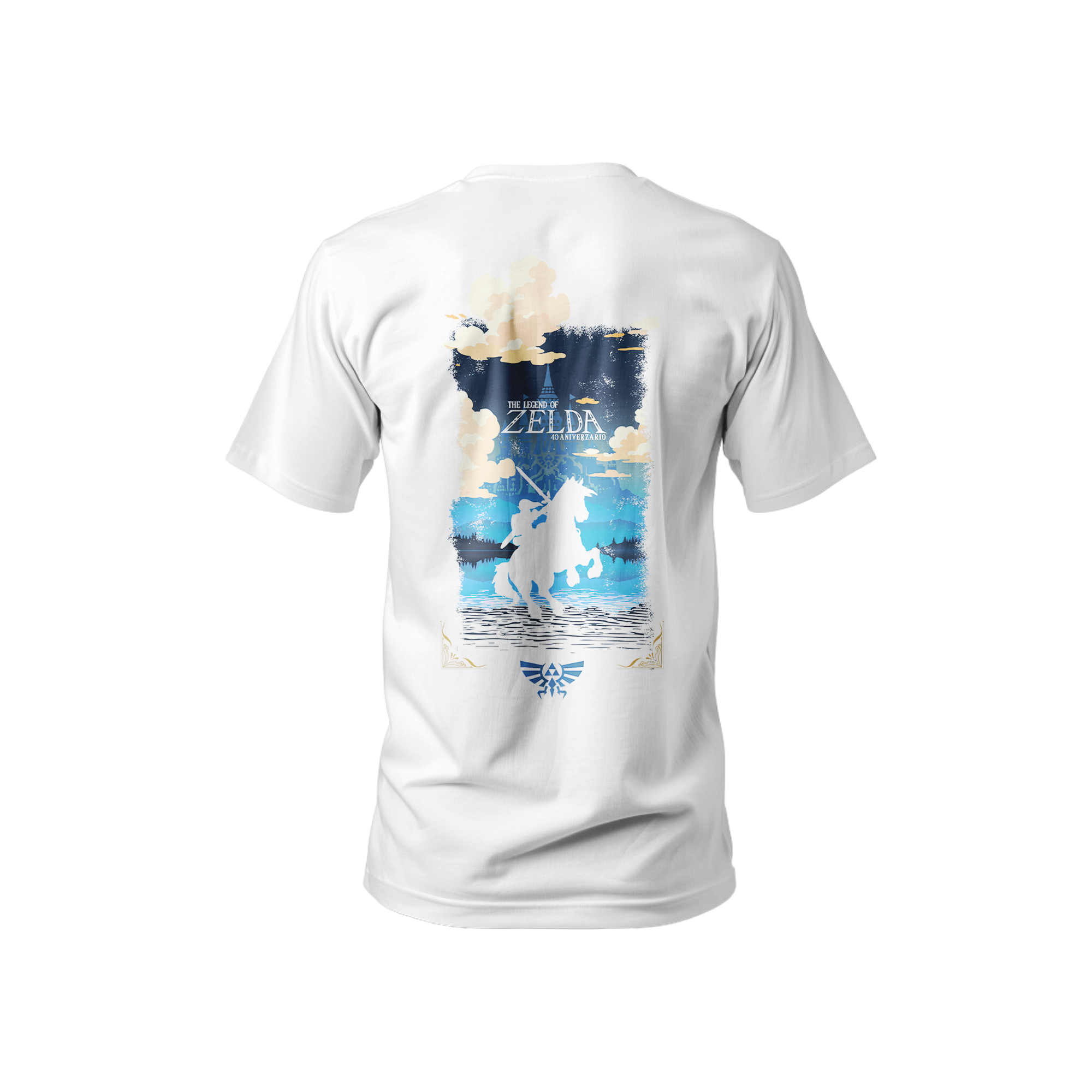 Playera Héroe de Hyrule – Back Print Edition 40° Aniversario
