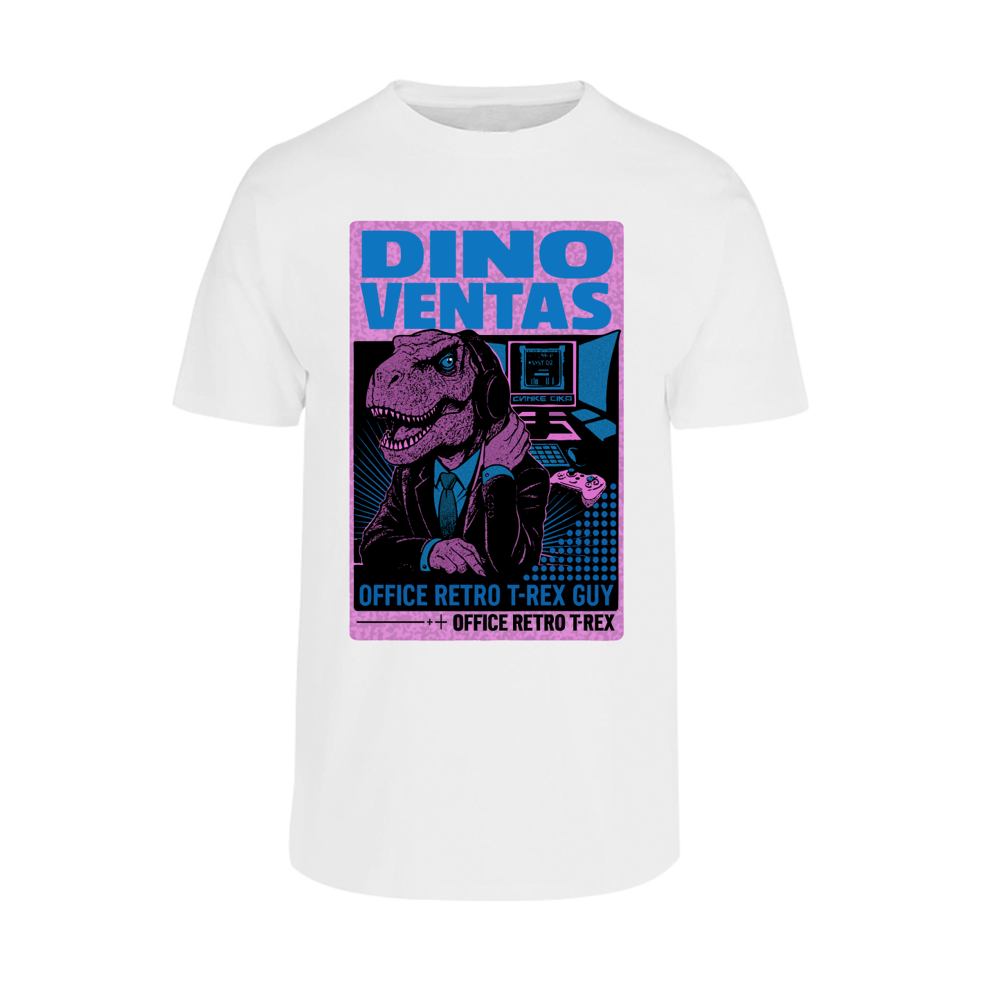 Dino Sales Office Retro Rex Guys
